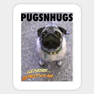 Genesis Streetwear - PugsNhugs Sticker